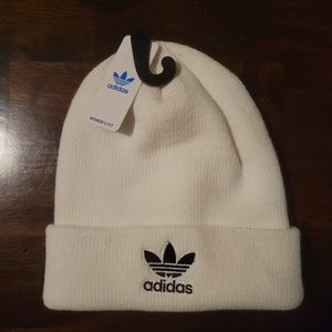NWT Adidas Beanie in white